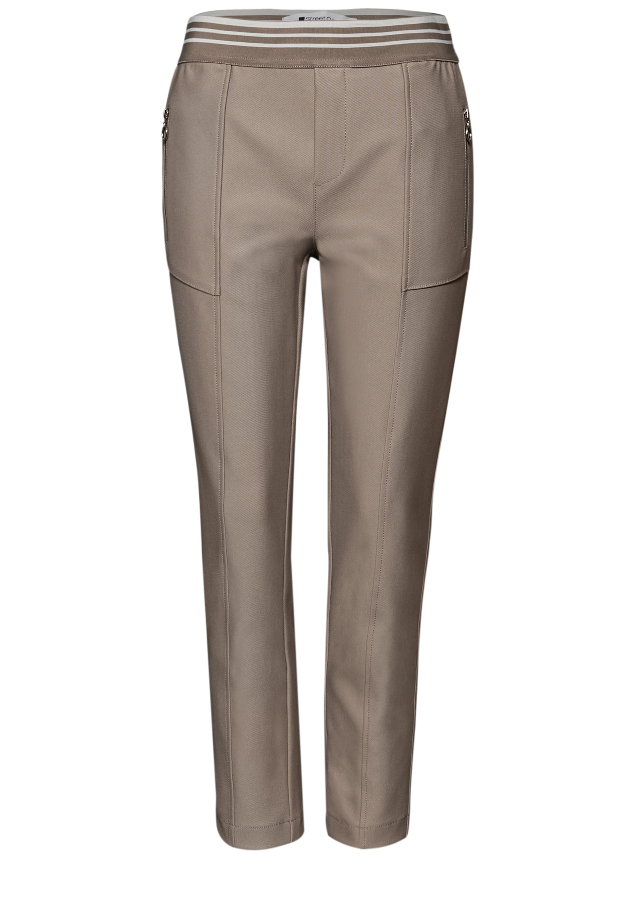 

STREET ONE Узкие брюки 'Bonny' в цвете Mocha