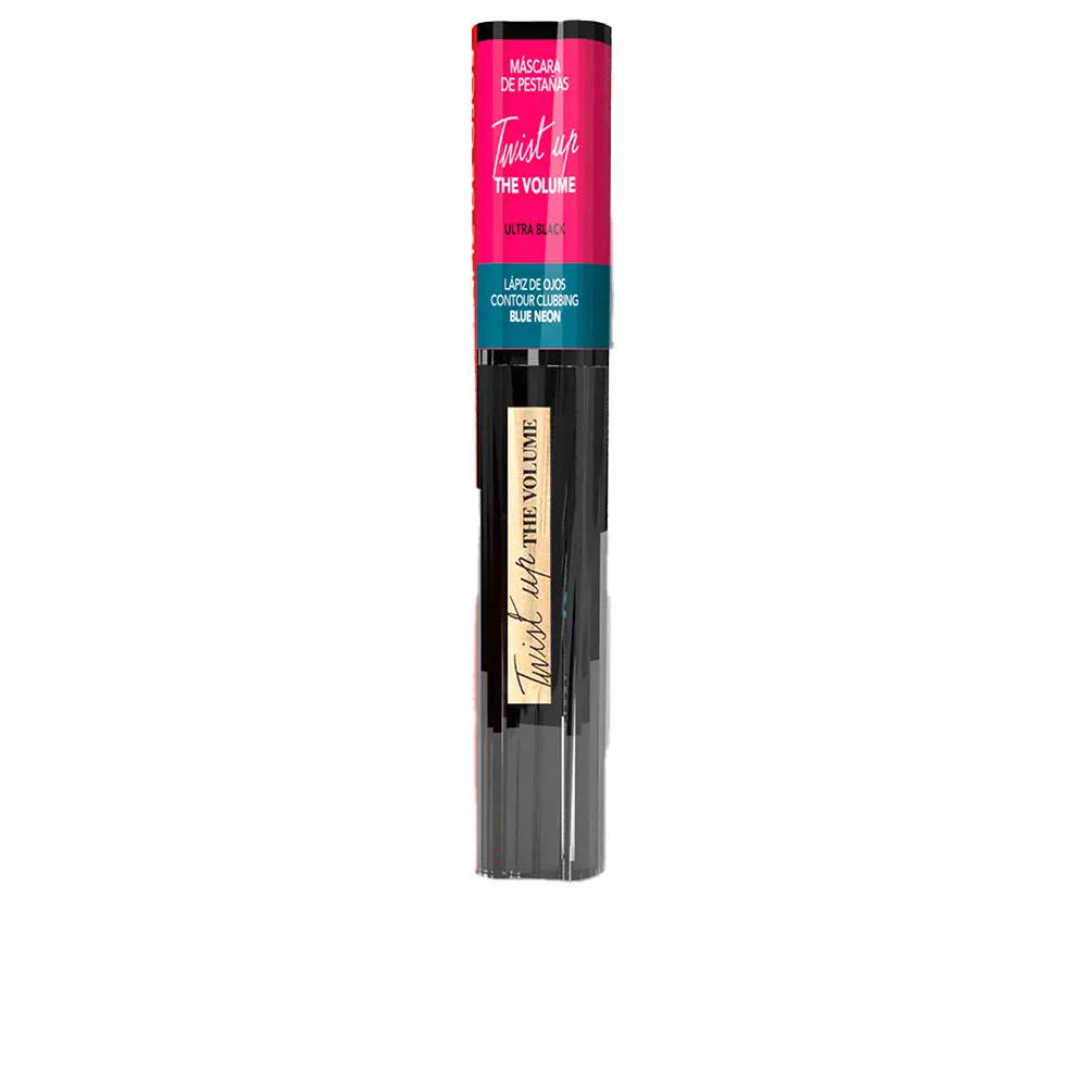 

Тушь для ресниц Twist up + contour clubbing lote Bourjois, цвет Ultra Black, 2 шт.