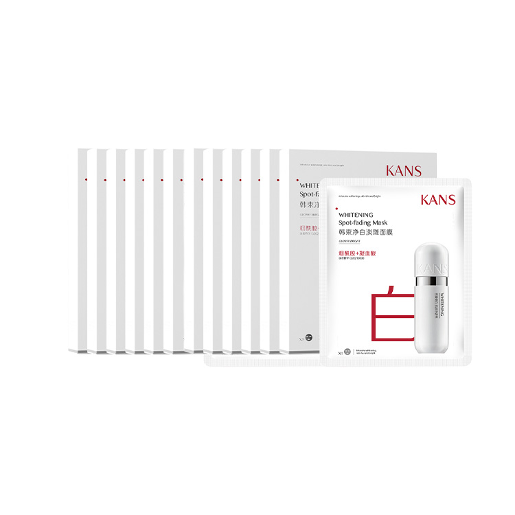 

Осветляющая маска для лица против темных пятен KANS, pure белый facial mask 5 pcs/box * 12