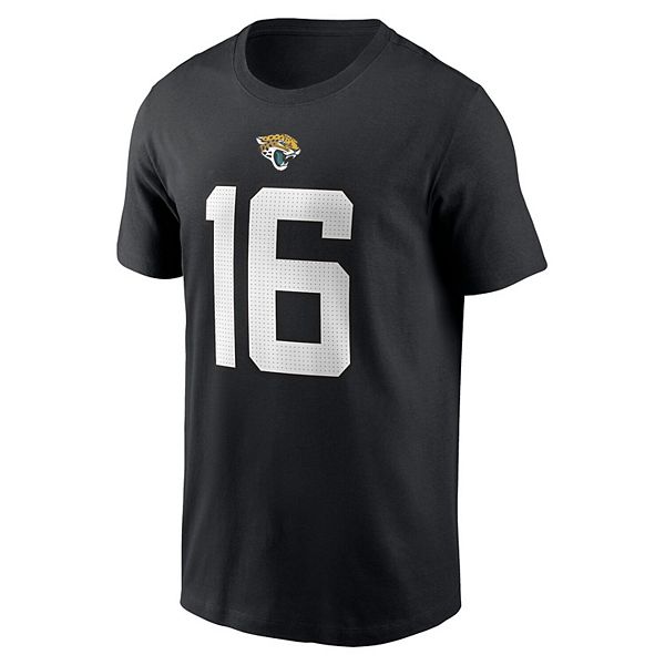 Футболка с именем и номером игрока Trevor Lawrence Jacksonville Jaguars Nike — фото 3