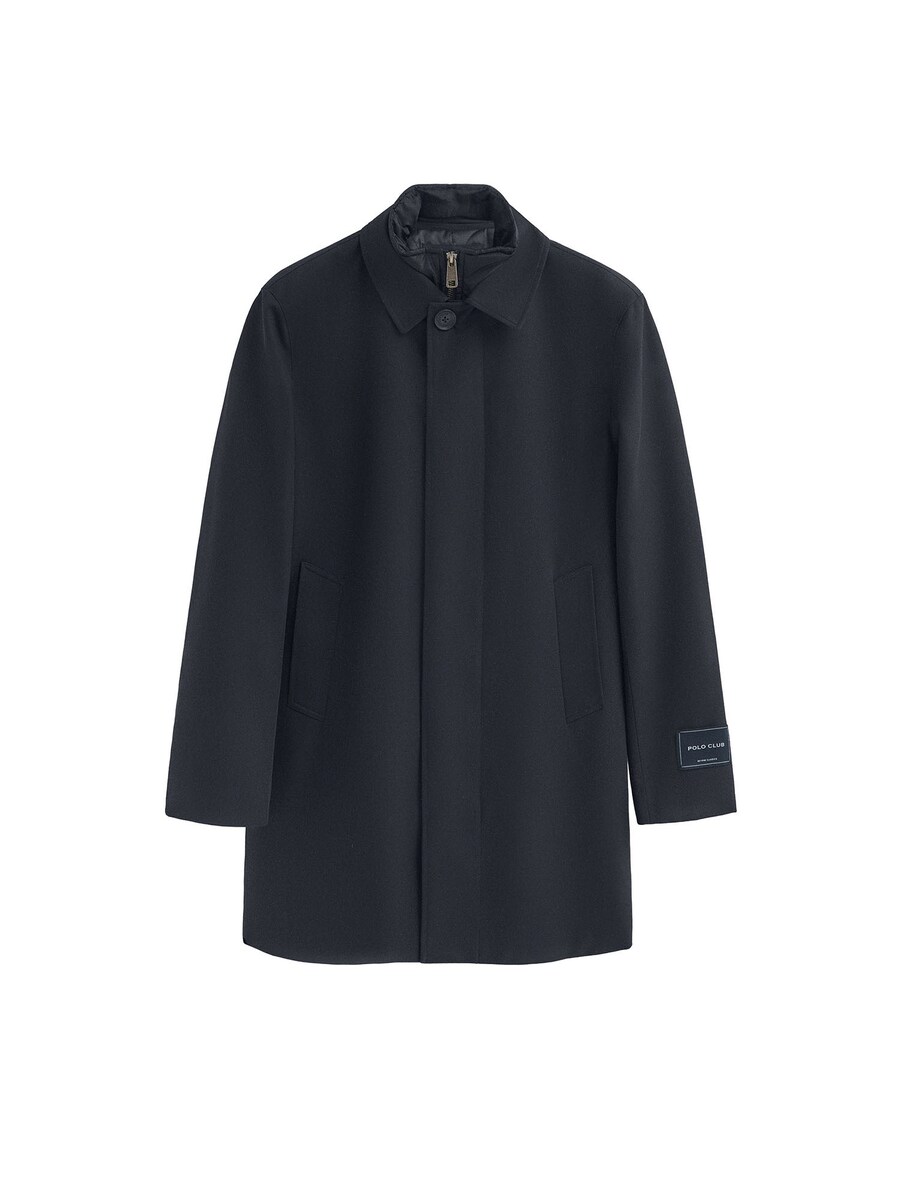 

Пальто межсезонное Polo Club, темно-синий