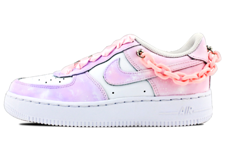 

Кроссовки Nike Air Force 1 Skateboard Shoes Unisex Low-Top Pink Purple