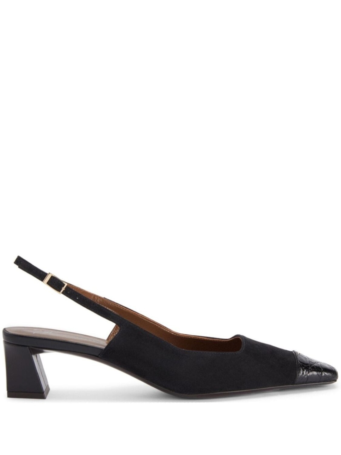 Giuseppe Zanotti туфли Brendha с ремешком на пятке, черный