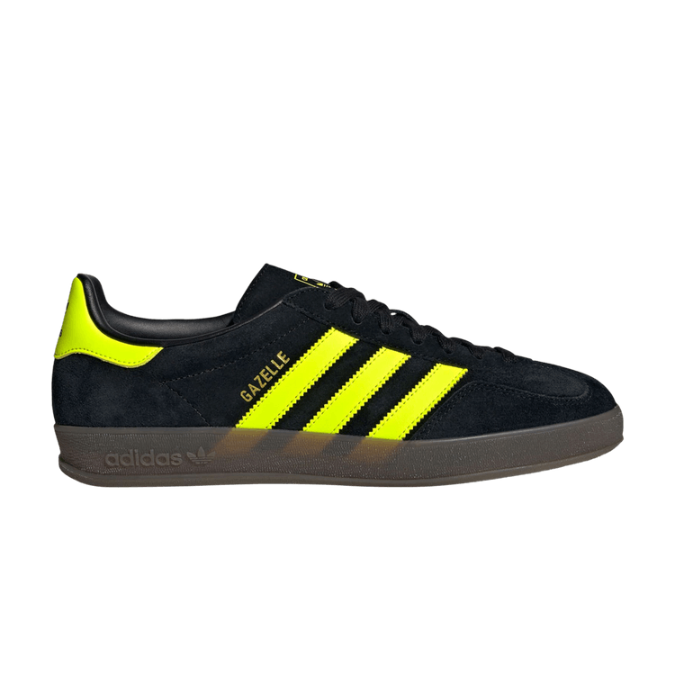 

Кроссовки adidas Gazelle Indoor 'Black Solar Yellow', черный