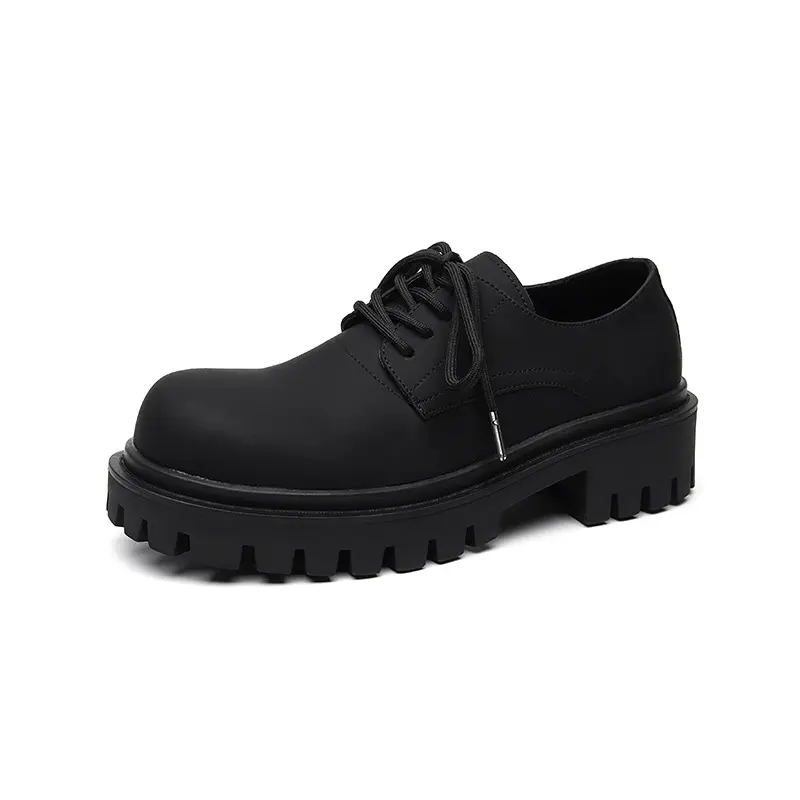 

SHUPATE Мужские повседневные туфли черные однослойные, цвет Black Single Layer Shoes
