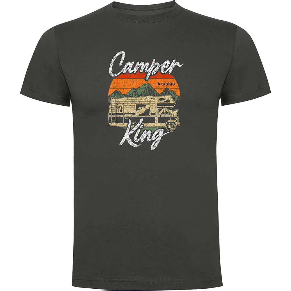 

Футболка с коротким рукавом Kruskis Camper King, серый