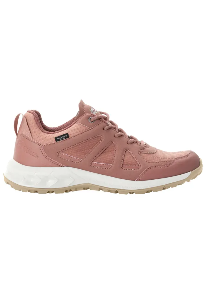 Кроссовки Jack Wolfskin "WOODLAND 2 TEXAPORE LOW W", цвет Astro-Dust — фото 2