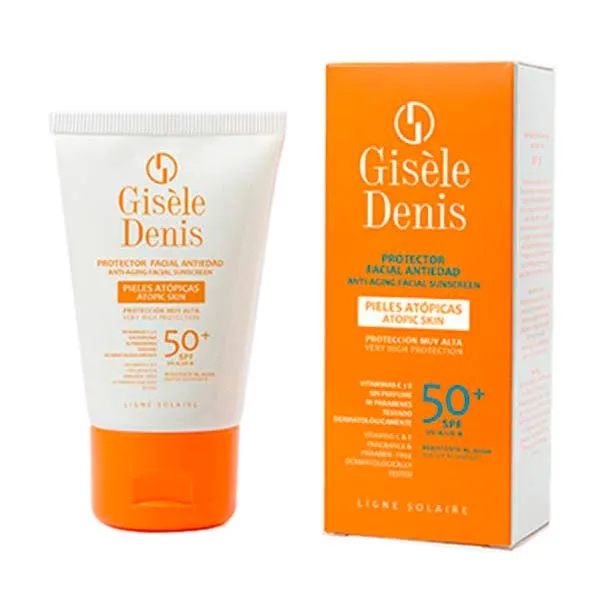 

Солнцезащитный крем для атопичной кожи Protector Facial Antiedad Spf 50 Gisele Denis, 40 ml