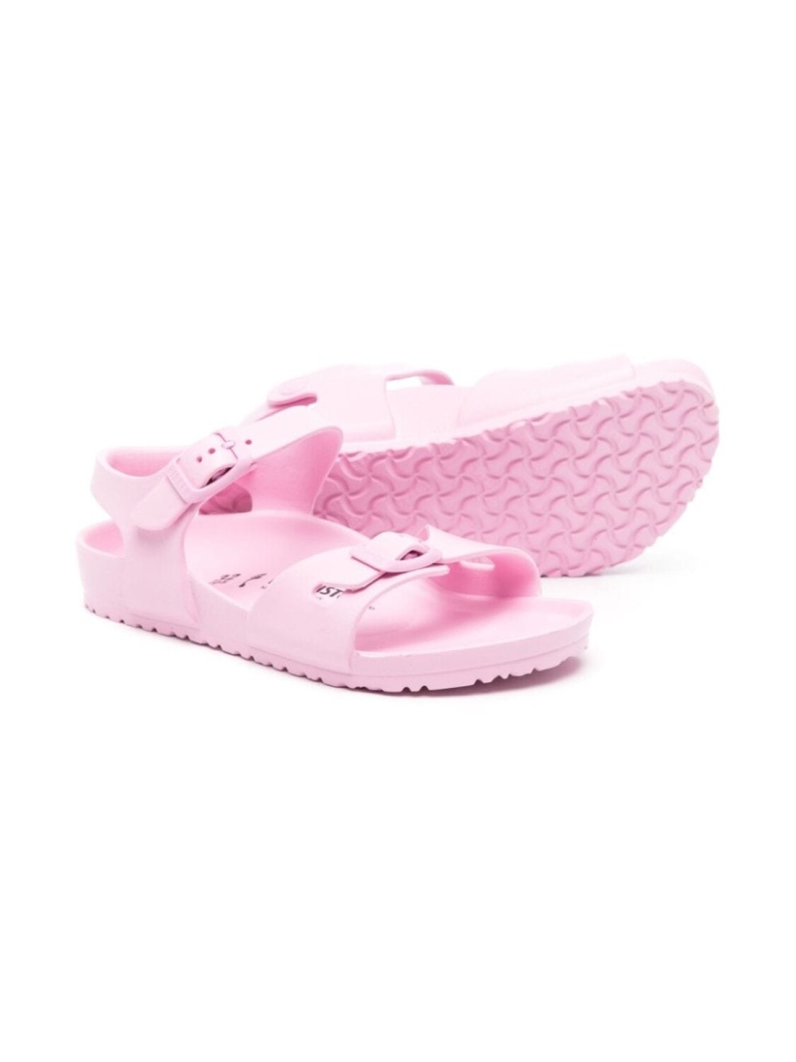 Birkenstock сандалии Rio с открытым носком, розовый — фото 2
