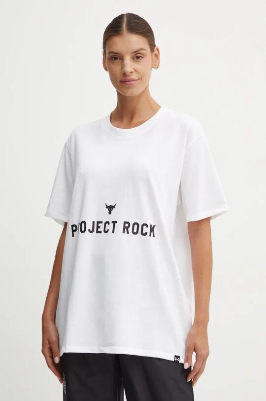 

Футболка «Проект Рок» Under Armour, белый