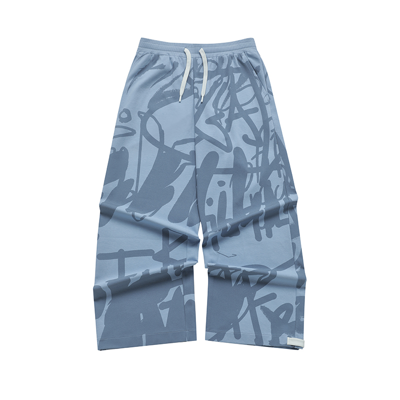 

FILA FUSION Трикотажные спортивные штаны Unisex Gray Blue