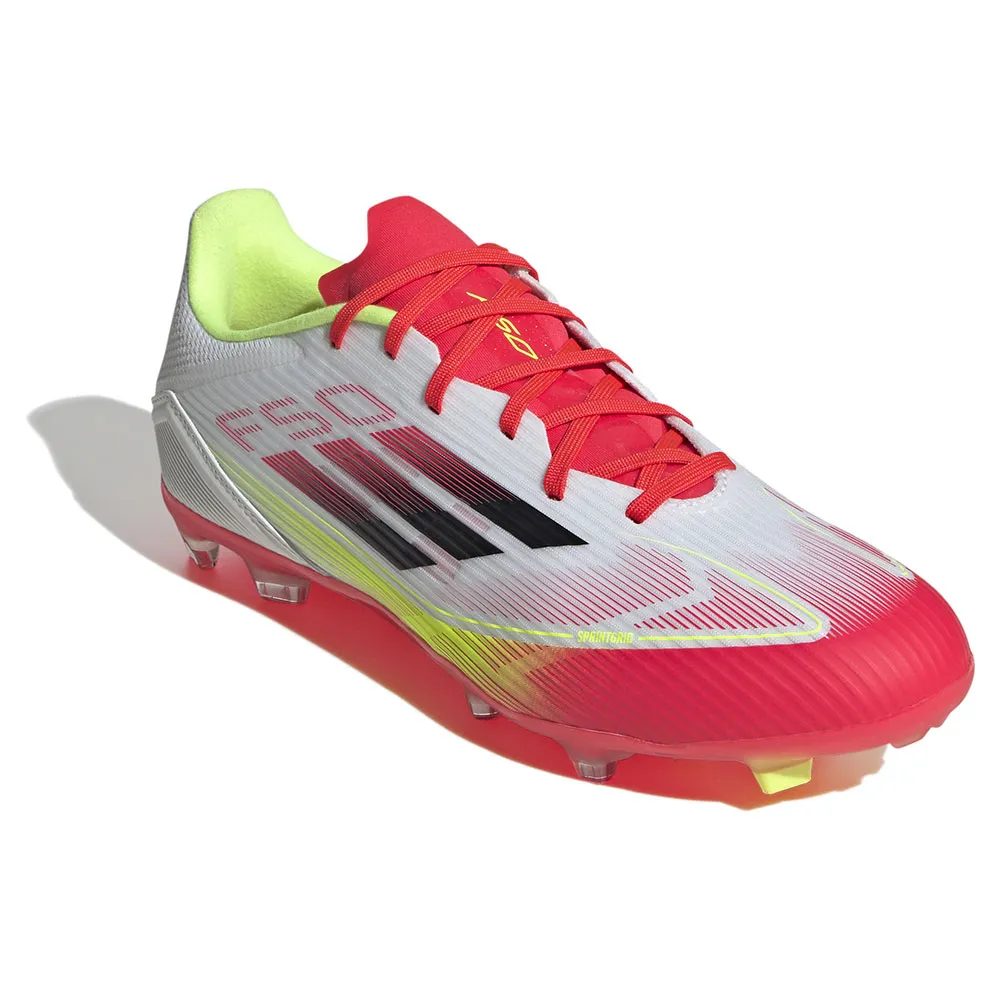 Футбольные бутсы adidas F50 League FG/MG, белый — фото 4