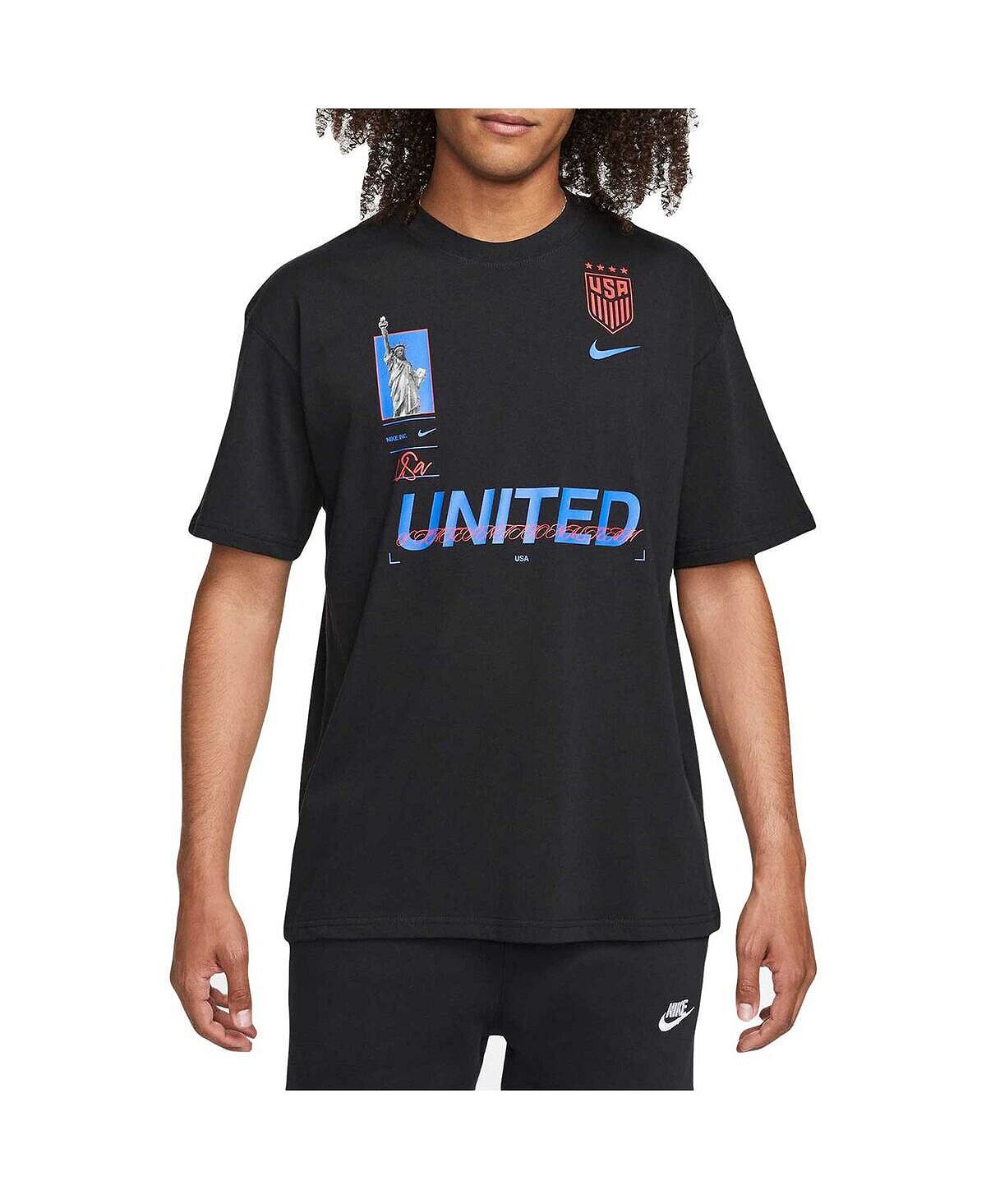 

Мужская черная футболка USWNT Original MAX90 Nike, Черный, Мужская черная футболка USWNT Original MAX90 Nike