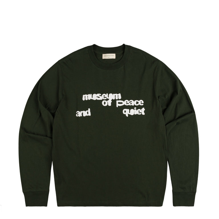 

Лонгислив sponge longsleeve shirt Museum Of Peace & Quiet, зеленый