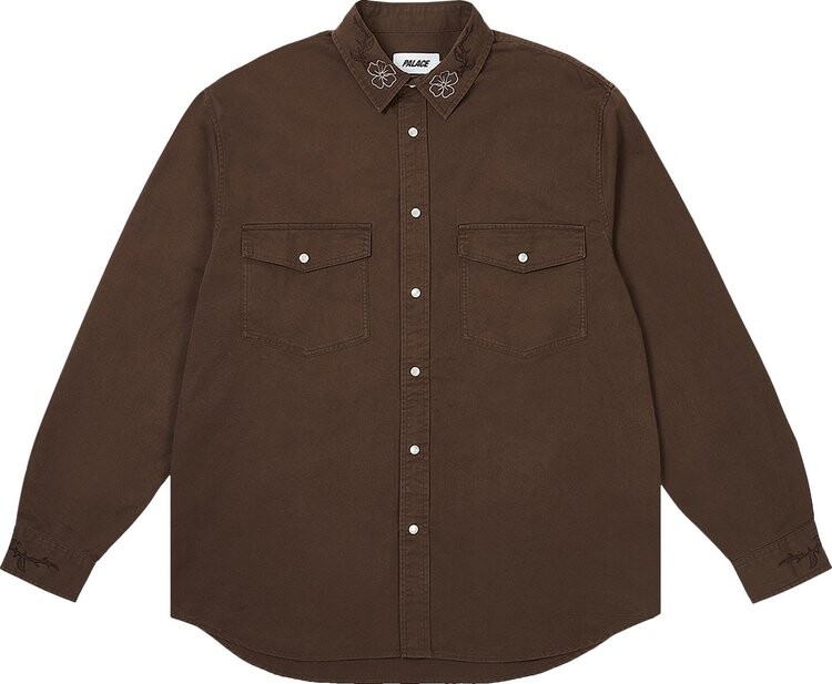

Рубашка Palace Flexus 'Nice Brown', коричневый