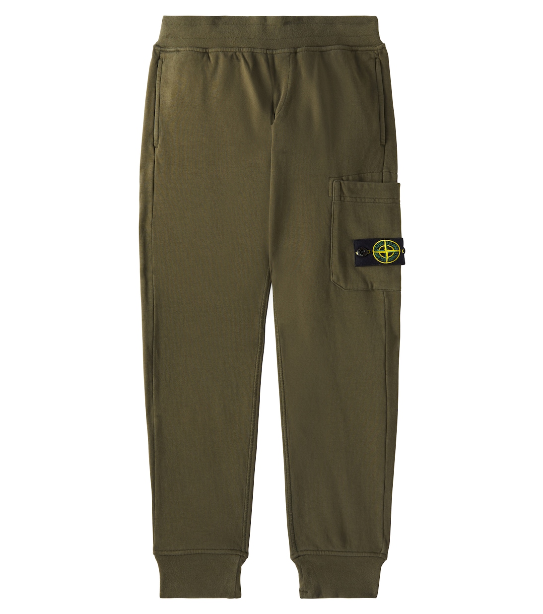 

Спортивные брюки Compass из хлопка Stone Island Junior, Military Green