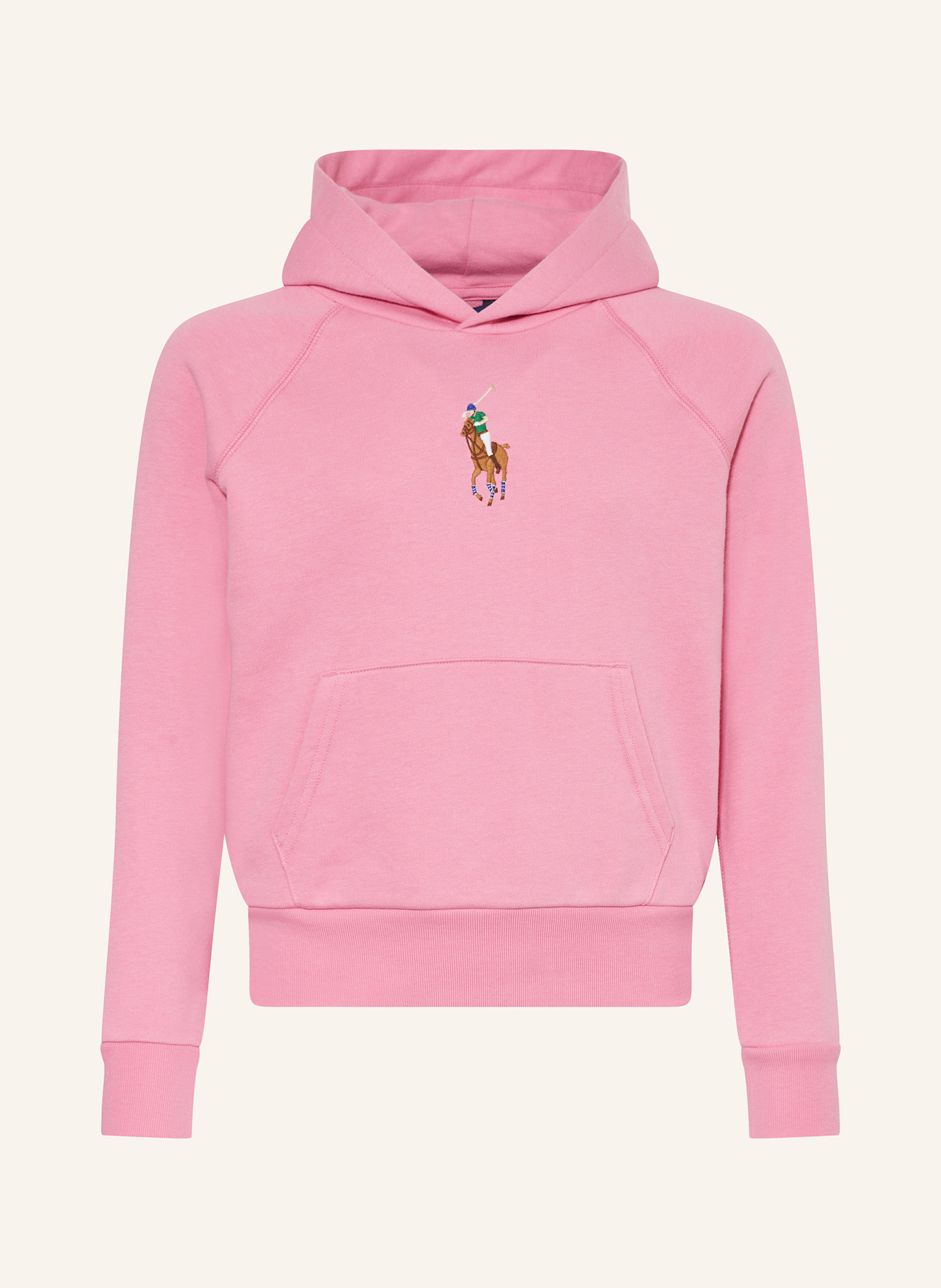 

Толстовка с капюшоном Polo Ralph Lauren, розовый