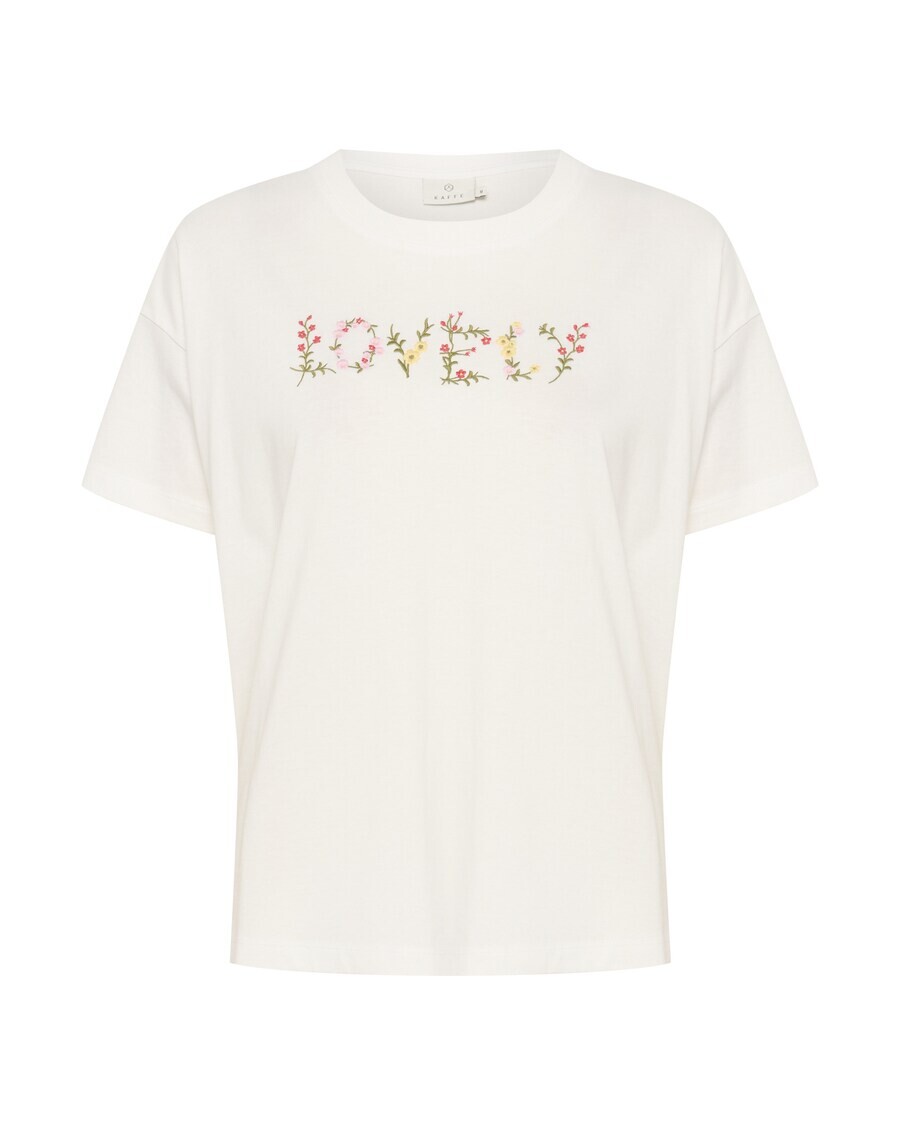 

Футболка Kaffe Shirt, натуральный белый