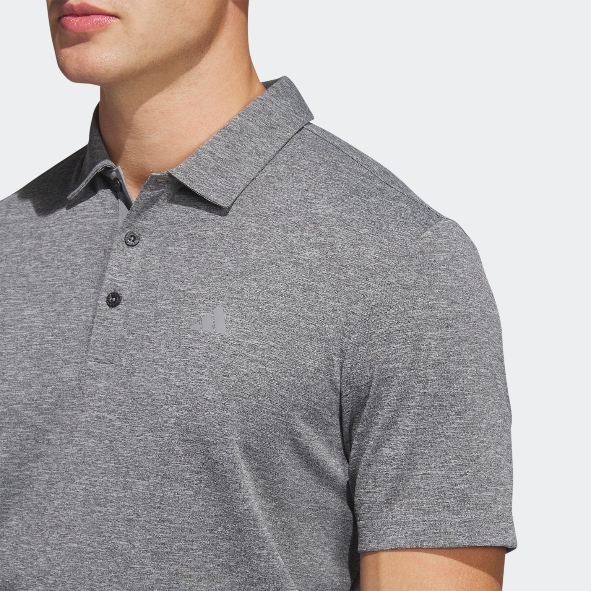 Футболка adidas Drive Heather Polo Shirt IA5449 — фото 4