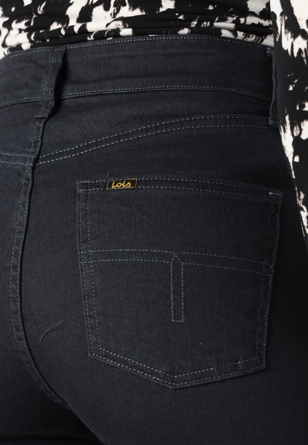 

Джинсы свободного кроя ROSA LOIS Jeans, синий деним