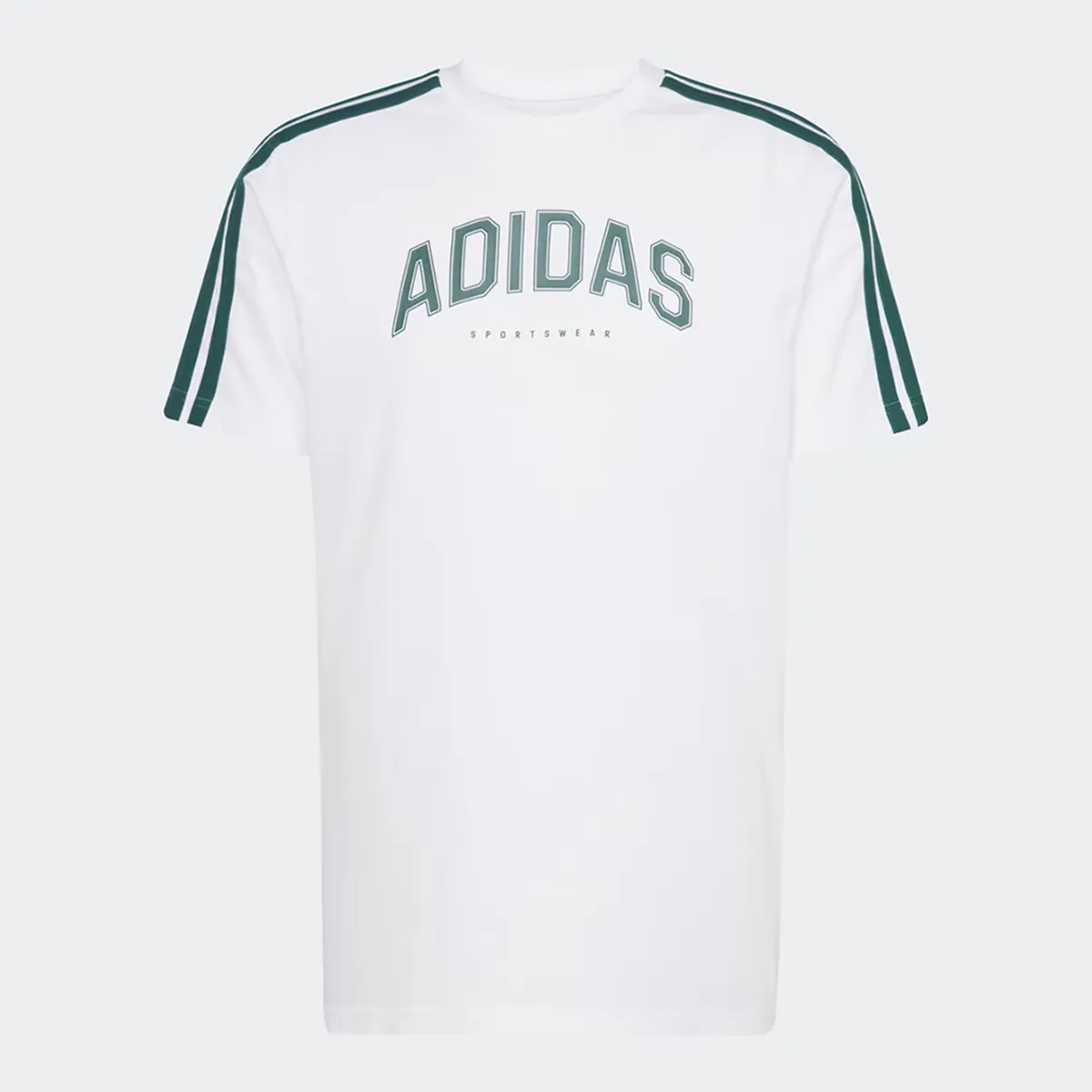 

Мужская футболка Adidas Codes Collegiate Linear Graphic, белый