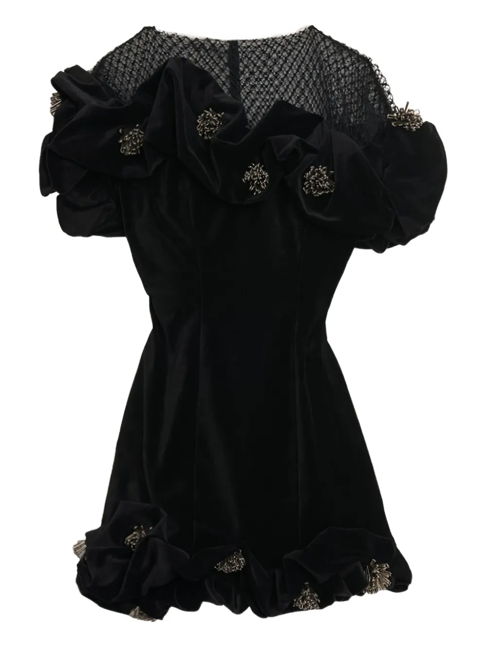 

Бархатное платье Eliska ISABEL MARANT, черный