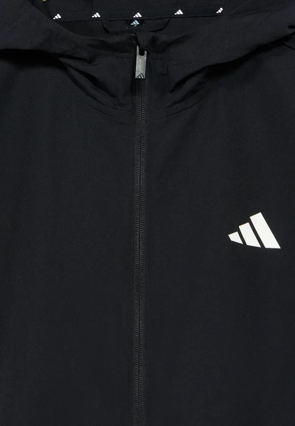 Детский спортивный костюм, куртка для тренировок унисекс Adidas Performance, Black/White — фото 4