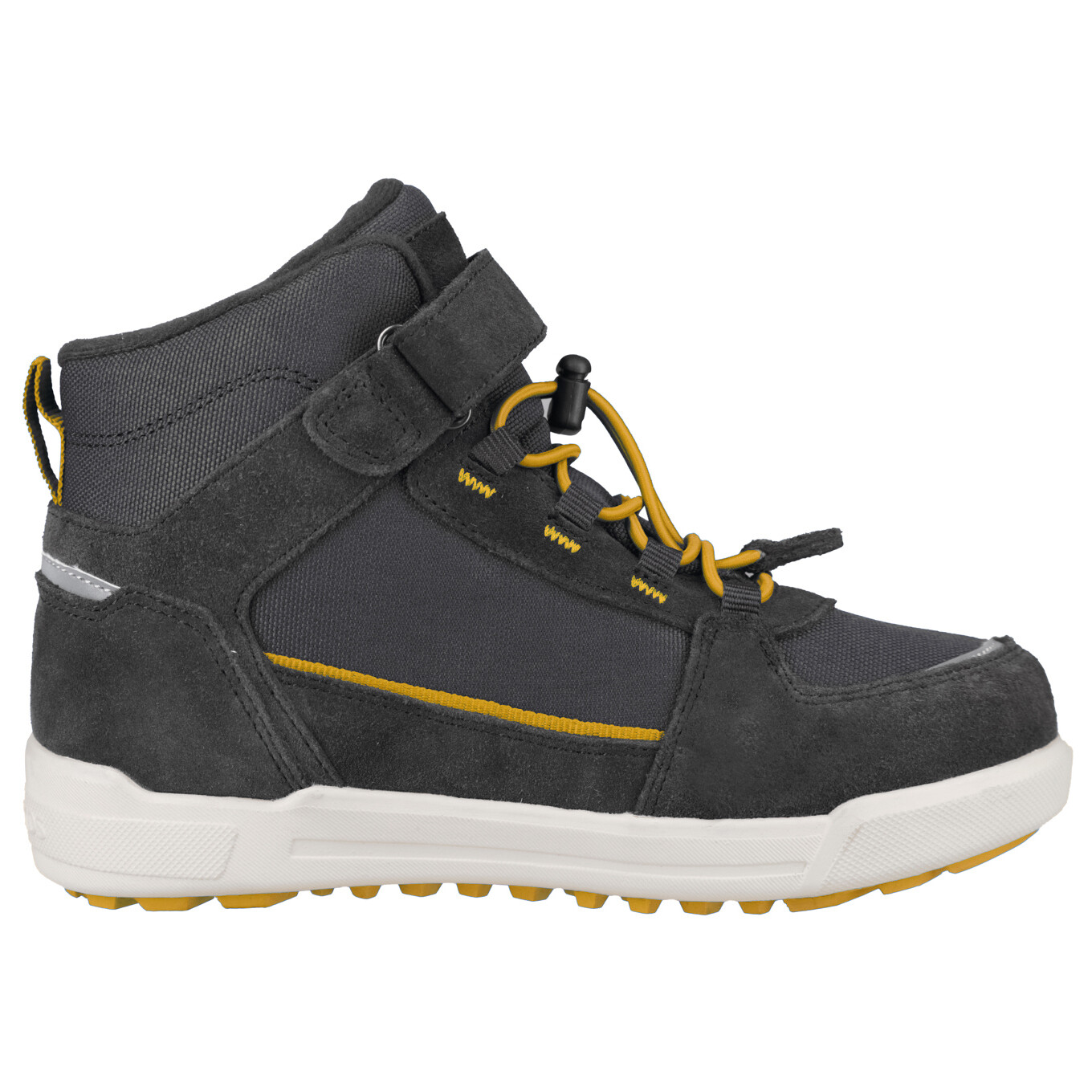 Повседневная обувь Trollkids Kid's Gryllefjord Mid Cut, цвет Anthracite/Golden Yellow — фото 2