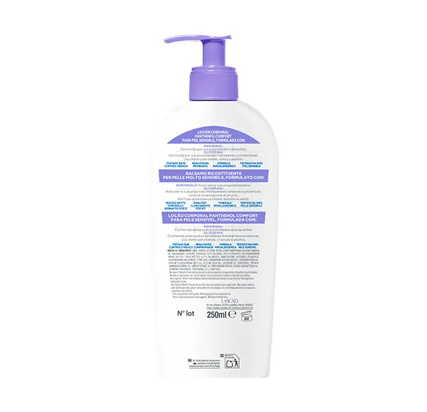 Лосьон для тела с 10% глицерином для чувствительной кожи Panthenol Comfort Mixa, 250 ml — фото 2