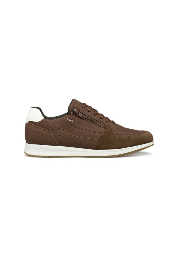 Очень низкие кроссовки u Geox, Brown Cotto