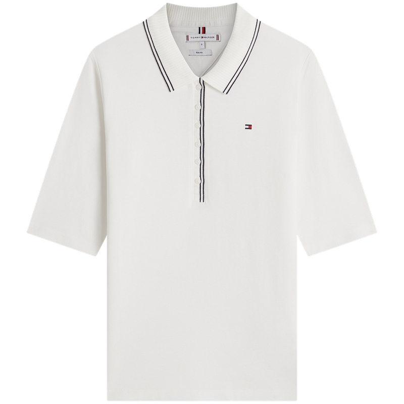 Поло для женщин Tommy Hilfiger, белый ybl