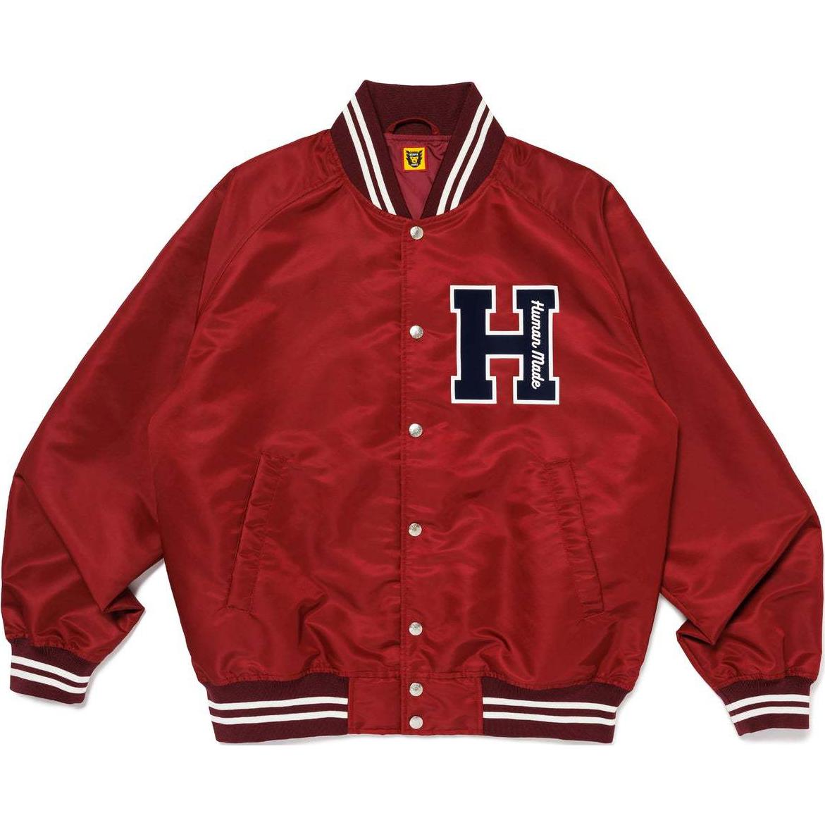 

Куртка-бомбер с логотипом Varsity H HUMAN MADE, Marine Blue