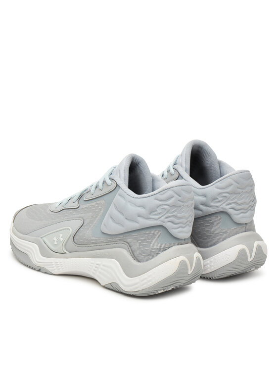 Баскетбольные кроссовки UA Spawn 7 Mid 6000753 Under Armour, серый — фото 3