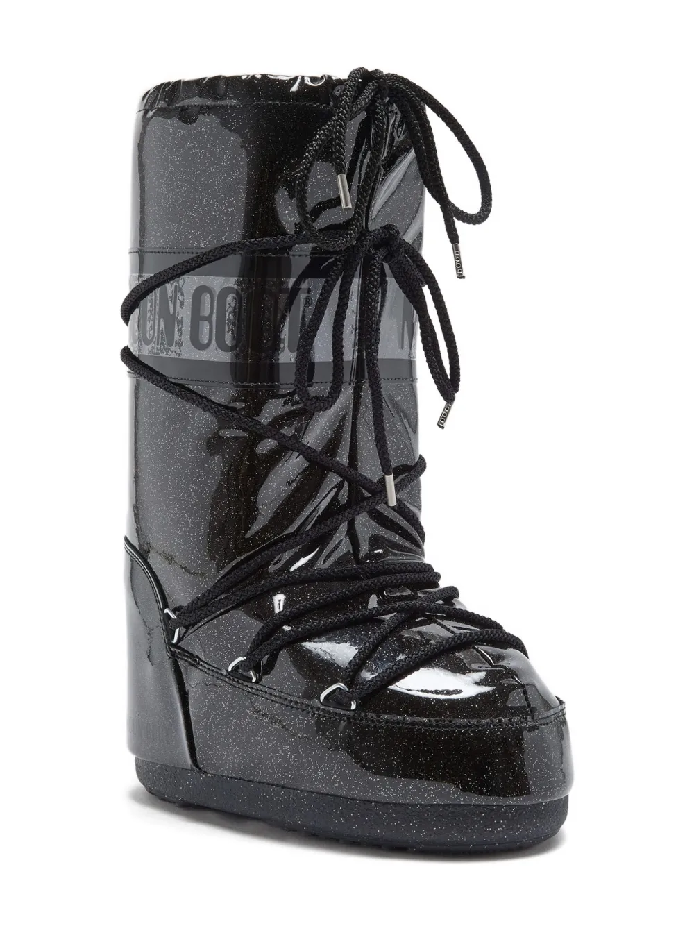 

Ботинки Icon Glitter на шнуровке Moon Boot Kids, черный
