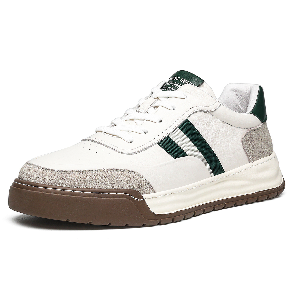 

Chint Мужские повседневные низкие кеды белого цвета