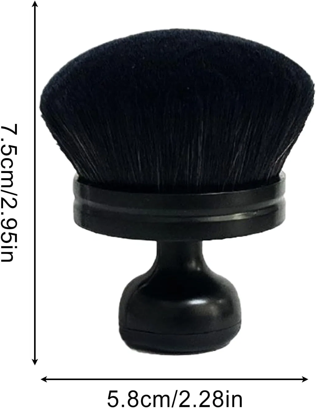 Кисть для автозагара Body Bronzer Brush, большая, черная — фото 2
