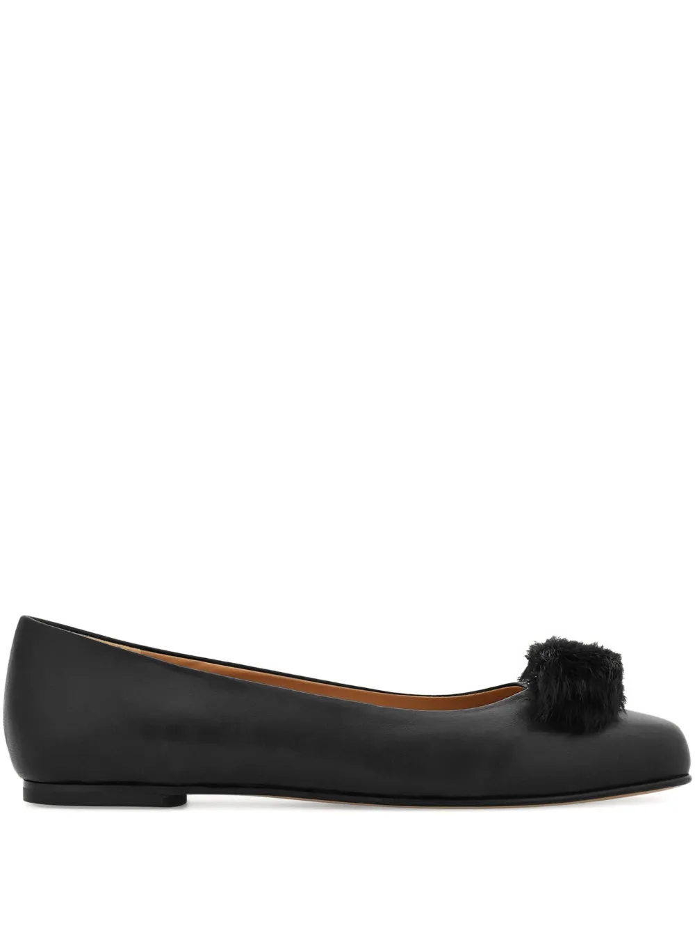 Балетки Vara Bow Ferragamo, черный
