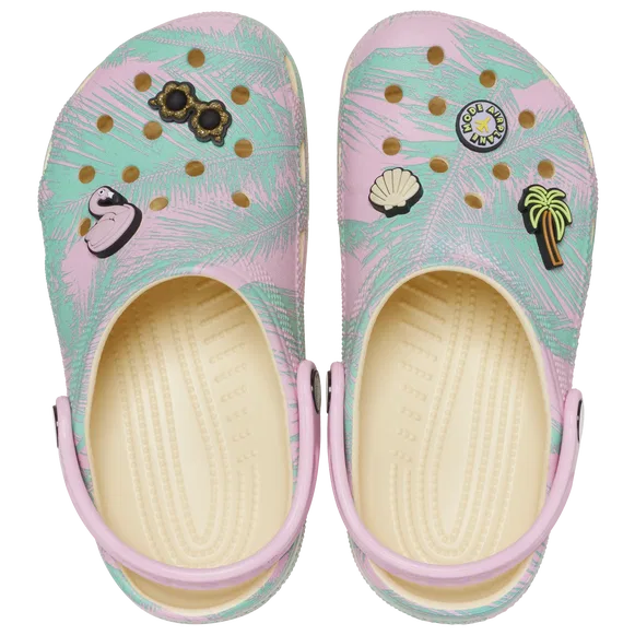 Детские сандалии низкие дышащие износостойкие Pink Kids' Crocs — фото 4