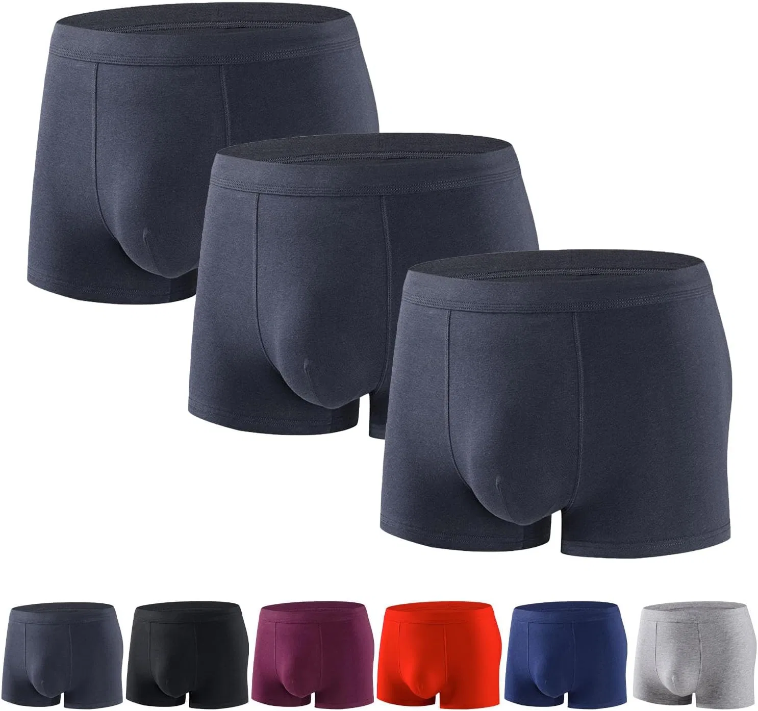 Боксеры хлопковые впитывающие, 3pcs-a