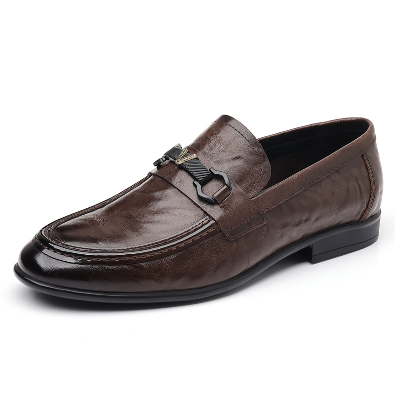 

SHUPATE Лоферы мужские тёмно-коричневые, цвет Dark Brown