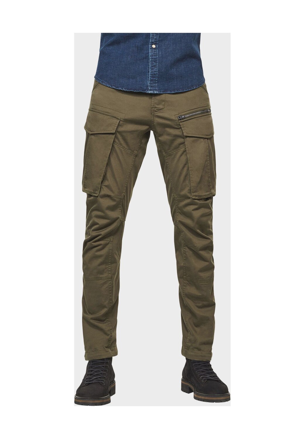 

Чиносы, зауженные, мужские G-STAR RAW, зеленый