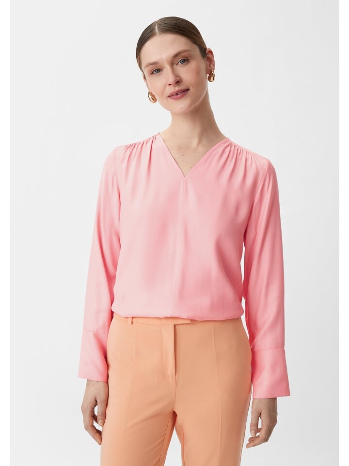 

Блуза comma Bluse langarm, розовый