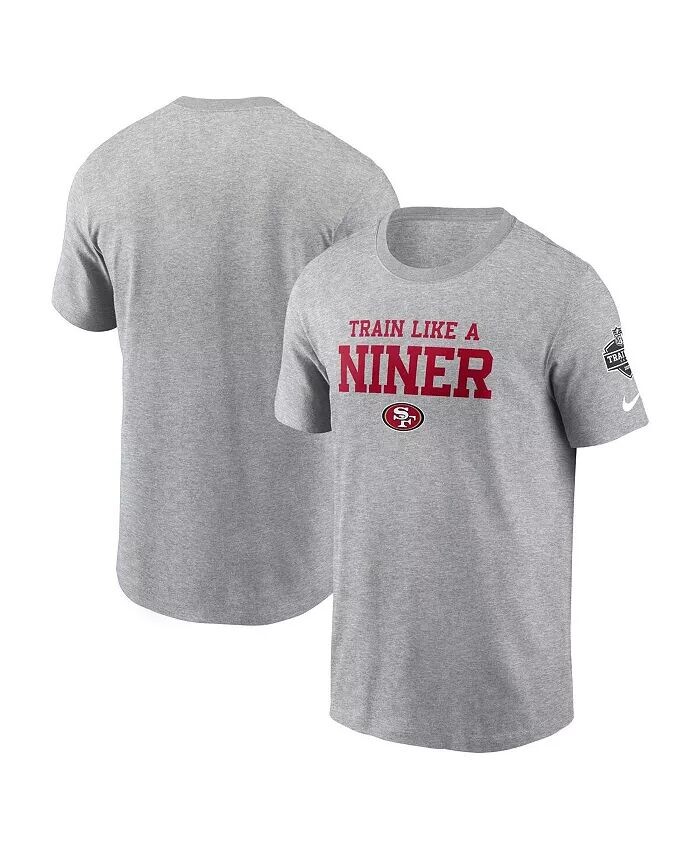 

Мужская футболка Heather Gray San Francisco 49ers 2024 NFL Training Camp Legend Performance Nike