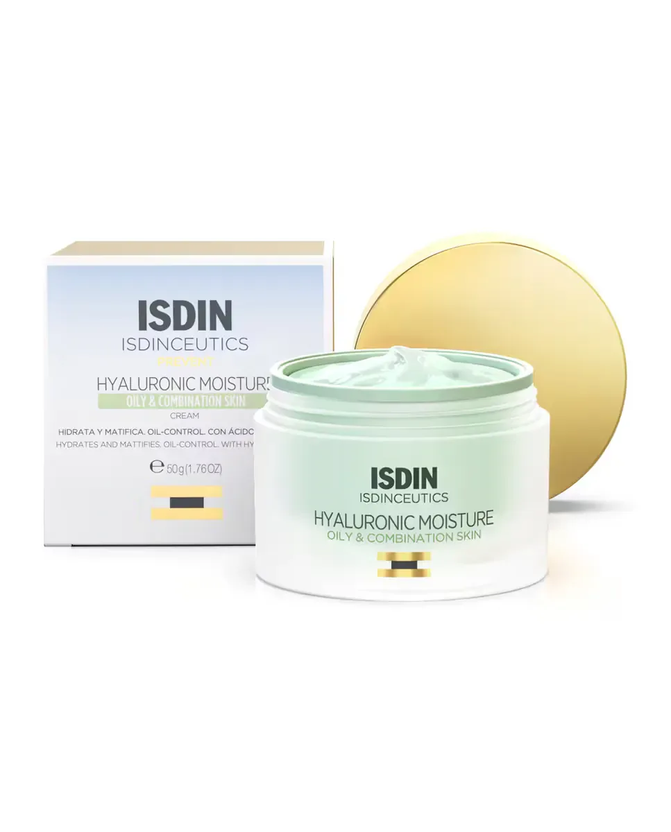 Крем для лица Isdinceutics — Увлажняющий Hyaluronic Moisture для жирной и комбинированной кожи, 50 г — фото 2