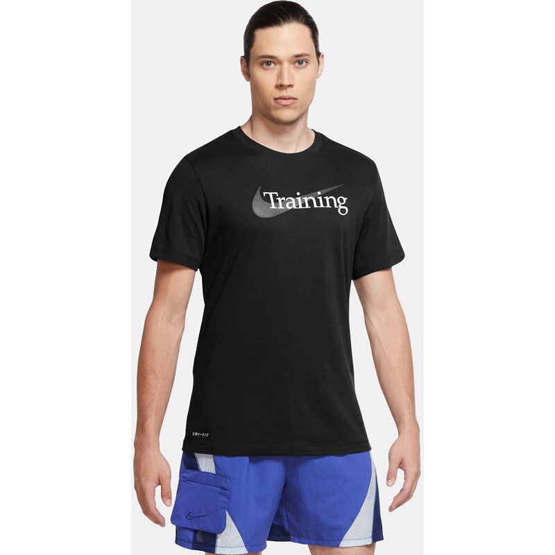 Тренировочная футболка "nike dri-fit t-shirt" Nike, черный — фото 3
