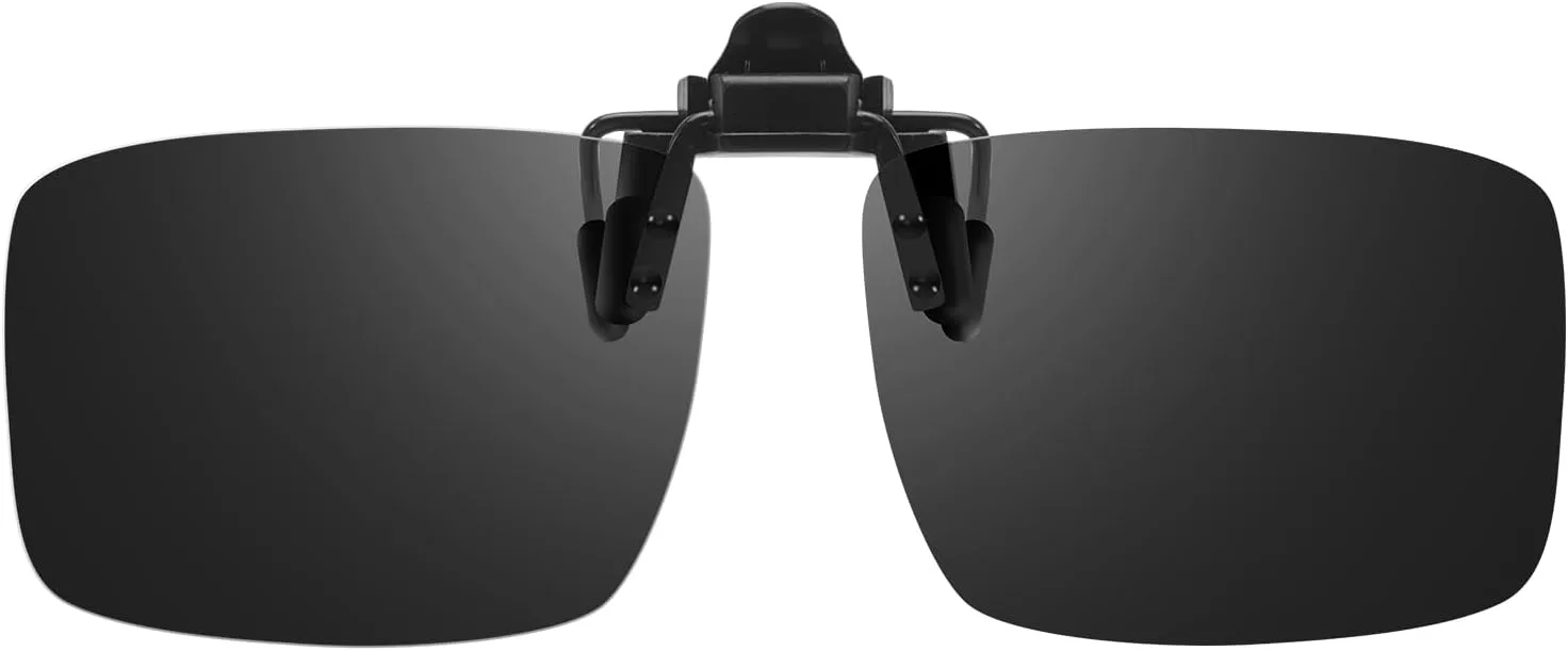 

Солнцезащитные очки Trysee Clip on, надеваемые поверх очков с диоптриями, поляризованные, откидные, с защитой от бликов и защитой UV400 TS-CO-801, C801 Grey-57mm*43mm