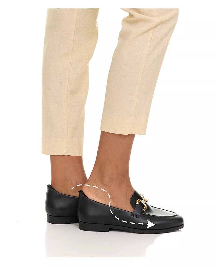 Женские лоферы Avery Street с технологией Hands-Free Slip On Marc Joseph New York, черный — фото 2