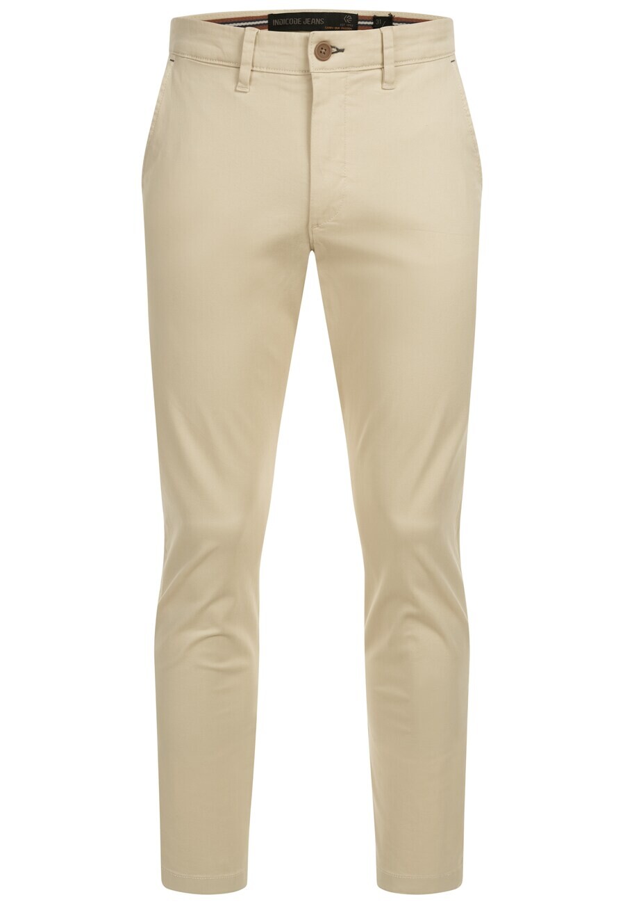 

Брюки чинос INDICODE JEANS Regular Chino Pants Wasling, светло-бежевый