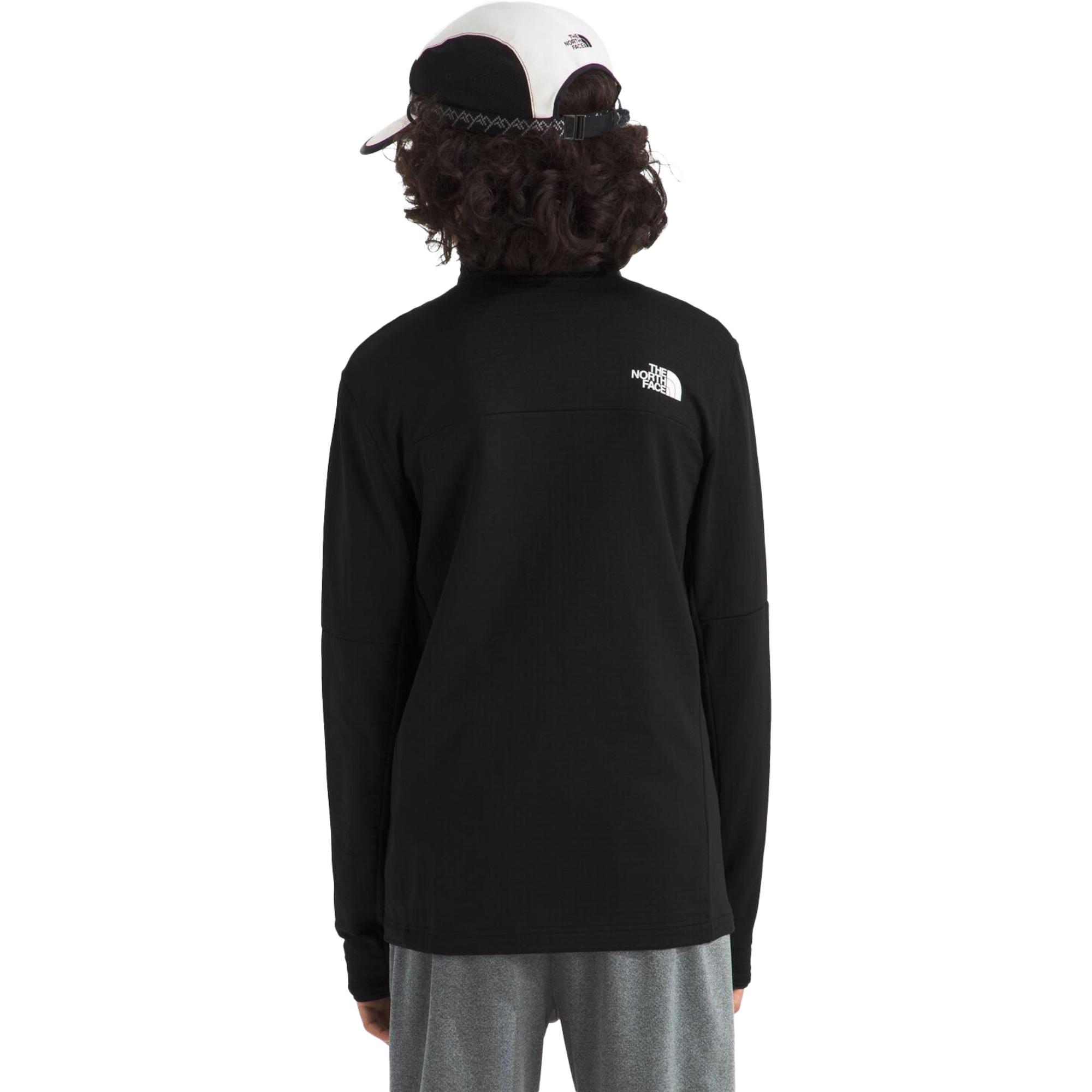 Детская походная куртка-полупильник на молнии The North Face, TNF Black — фото 3