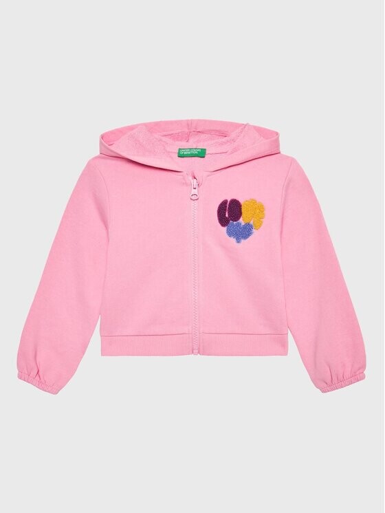 

Толстовка обычного кроя United Colors Of Benetton, розовый